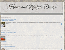 Tablet Screenshot of homeandlifestyledesign.com